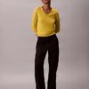 Maglione in lana merino con scollo a V Maglione in lana merino con scollo a V