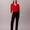 Maglione in lana merino con scollo a V Maglione in lana merino con scollo a V