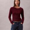 Maglione in misto lana merino e lurex