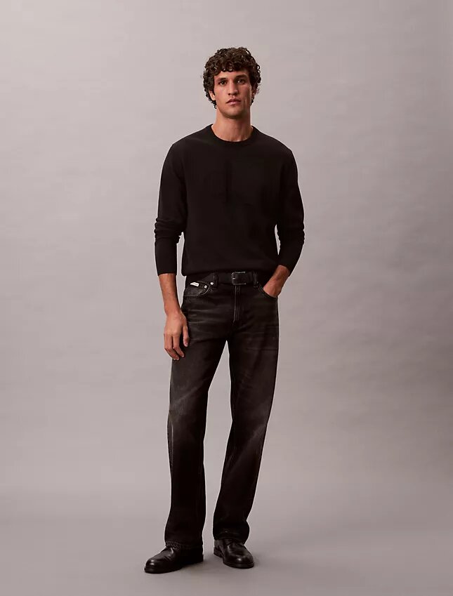 Maglione in morbido cotone con Monogram Maglione in morbido cotone con Monogram