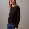 Maglione Monogram in morbido cotone dal taglio morbido Maglione Monogram in morbido cotone dal taglio morbido
