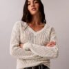 Maglione Monogram in morbido cotone dal taglio morbido Maglione Monogram in morbido cotone dal taglio morbido