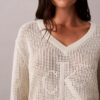Maglione Monogram in morbido cotone dal taglio morbido Maglione Monogram in morbido cotone dal taglio morbido