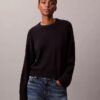 Maglione morbido in cotone con Monogram