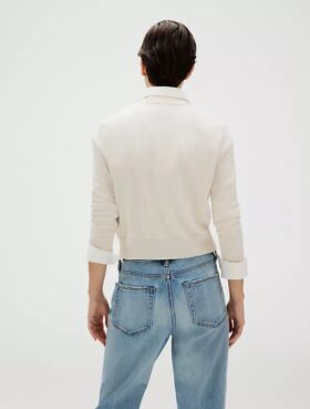 Maglione morbido in cotone con Monogram