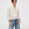 Maglione morbido in cotone con Monogram