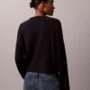 Maglione morbido in cotone con Monogram