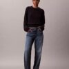 Maglione morbido in cotone con Monogram