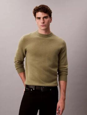 Maglione morbido in lana merino