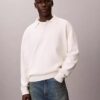 Maglione polo in cotone dalla vestibilità comoda