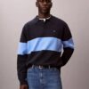 Maglione polo in cotone dalla vestibilità comoda