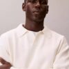 Maglione polo in cotone dalla vestibilità comoda