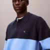 Maglione polo in cotone dalla vestibilità comoda