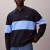 Maglione polo in cotone dalla vestibilità comoda