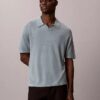 Maglione polo in misto lino Maglione polo in misto lino
