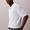 Maglione polo in misto lino Maglione polo in misto lino