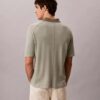 Maglione polo in misto lino Maglione polo in misto lino