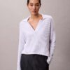 Maglione polo morbido in cotone