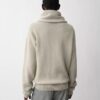 Maglione Rex con maniche a sciarpa in cashmere Maglione Rex con maniche a sciarpa in cashmere