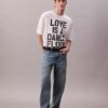 Marc Hundley Pride Love is a Dance Floor T-shirt dal taglio morbido