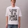 Marc Hundley Pride Love is a Dance Floor T-shirt dal taglio morbido
