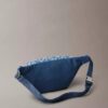 Marsupio in Denim con logo a tutto campo Marsupio in Denim con logo a tutto campo