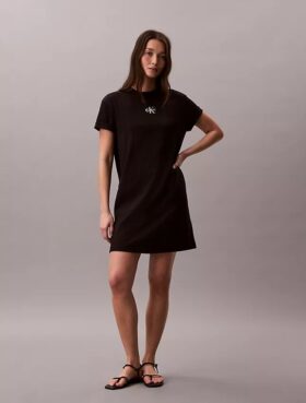 Mini abito T-shirt Monologo