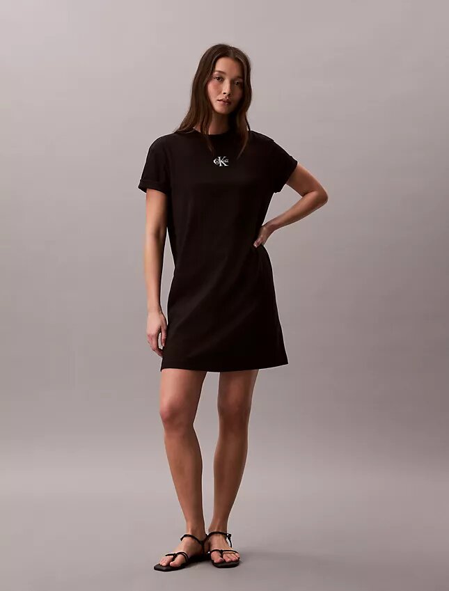 Mini abito T-shirt Monologo Mini abito T-shirt Monologo