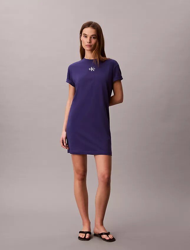 Mini abito T-shirt Monologo Mini abito T-shirt Monologo