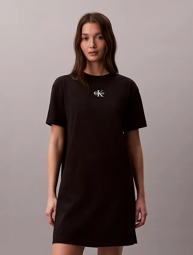Mini abito T-shirt Monologo Mini abito T-shirt Monologo