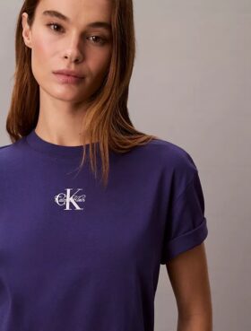 Mini abito T-shirt Monologo