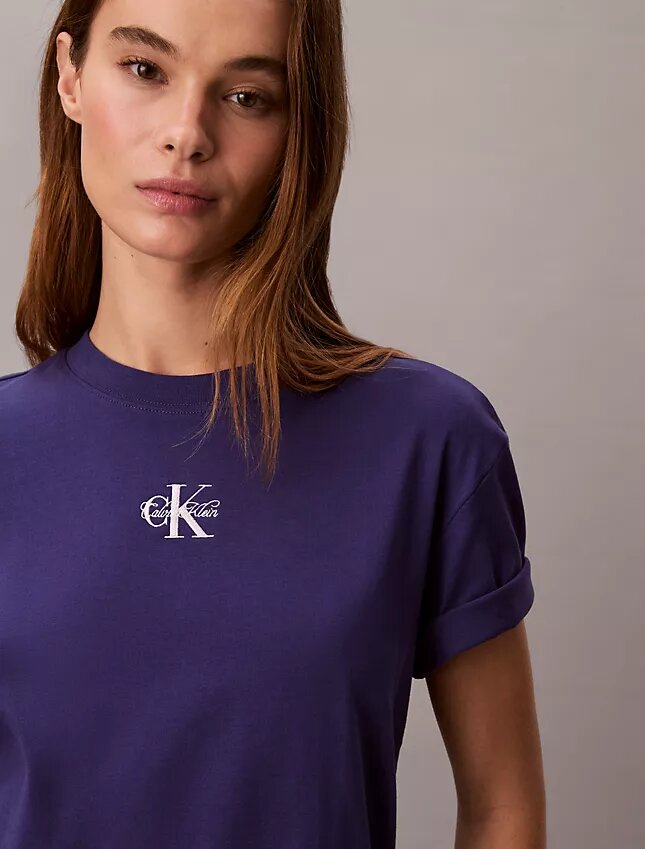 Mini abito T-shirt Monologo Mini abito T-shirt Monologo