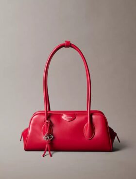 Mini borsa a tracolla con logo emblema