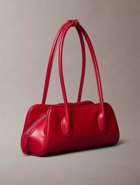 Mini borsa a tracolla con logo emblema