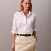 Mini gonna in cotone chino Mini gonna in cotone chino