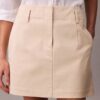 Mini gonna in cotone chino Mini gonna in cotone chino