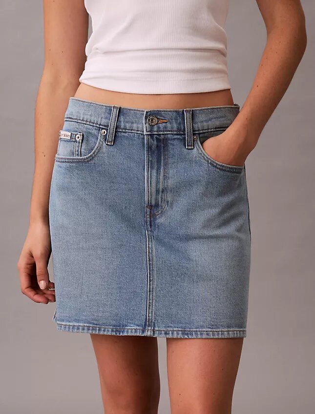 Mini gonna in Denim Mini gonna in Denim