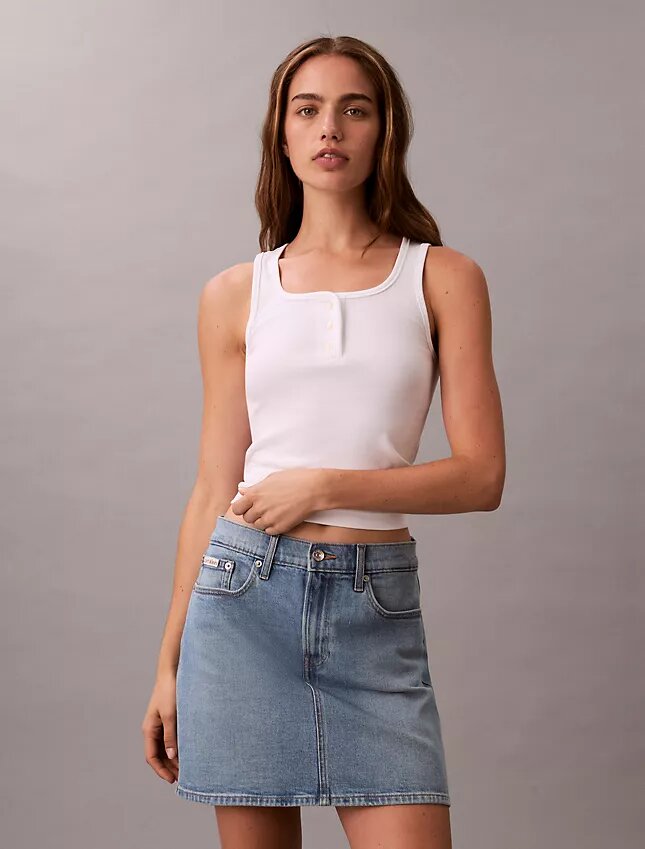 Mini gonna in Denim Mini gonna in Denim