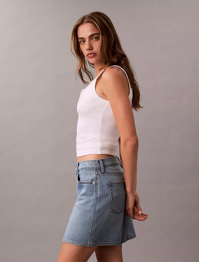 Mini gonna in Denim Mini gonna in Denim