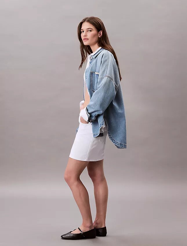 Mini gonna in Denim Mini gonna in Denim