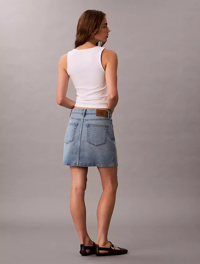 Mini gonna in Denim Mini gonna in Denim