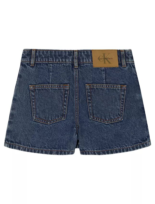 Mini gonna-pantaloncino in Denim da bambina Mini gonna-pantaloncino in Denim da bambina