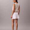 Mini gonna-pantaloncino in misto lino