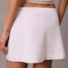 Mini gonna-pantaloncino in misto lino