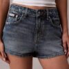 Mini shorts in Denim Mini shorts in Denim