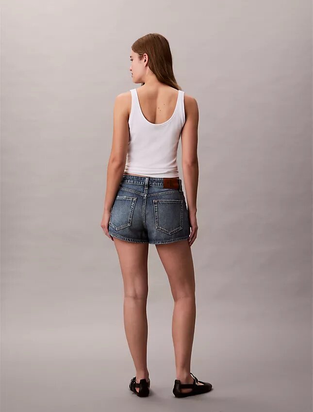 Mini shorts in Denim Mini shorts in Denim
