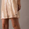 Miniabito con paillettes Miniabito con paillettes