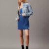 Miniabito in denim con cut-out Miniabito in denim con cut-out