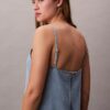 Miniabito in denim con spalline