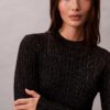 Miniabito in maglia mista lana merino e lurex Miniabito in maglia mista lana merino e lurex